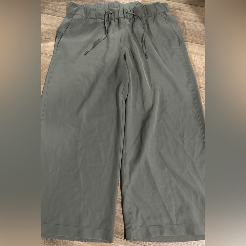 lululemon athletica Women's Black Flare Pants